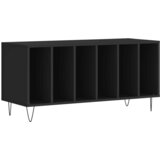 Ormarić za ploče crni 100 x 38 x 48 cm od konstruiranog drva | shoptok.hr