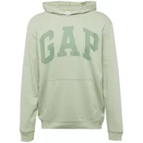 GAP Sweater majica pastelno zelena / svijetlozelena