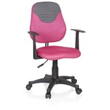 MID.YOU Mladinski Vrtljivi Stol Kiddy Style, Roza, Siva | Shoptok.si