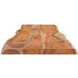 Stolna ploča 160x40x2 5 cm pravokutna bagremovo drvo živi rub | shoptok.hr