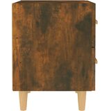 Noćni ormarić boja dimljenog hrasta 40 x 35 x 47,5 cm | shoptok.hr
