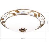 Orion dl 7-509/50 - plafonsko svetlo fleur 3xE27/60W/230V prečnik 50 cm bronza | Eponuda.com