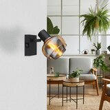 Globo 54309-1B - Zidni reflektor TOKKI 1xE14/40W/230V, crna | Eponuda.com