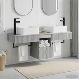  Set ormarića za kupaonicu 3 kom. Siva Sonoma 53 x 35 x 39 cm | shoptok.hr