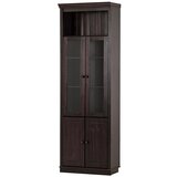 Støraa Rjava vitrina iz masivnega bora 74x223 cm Anita – | Shoptok.si