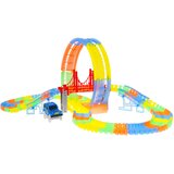  Svijetleća staza za autiće Glowing In The Dark - 157 elemenata | Shoptok.si