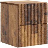  Noćni ormarić za montažu na zid Staro drvo 33 x 34,5 x 40 cm | shoptok.hr