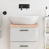  Kupaonska radna ploča 40x40x(2-4) cm netretirano masivno drvo | shoptok.hr