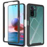  Techsuit - Defense360 Pro + Screen Protector - Xiaomi Redmi Note 10 4G / Note 10S / Poco M5s - crna