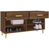 Ormarić za cipele smeđi hrast 102x35x55 cm konstruirano drvo | shoptok.hr