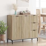  Kreveta Sonoma hrast 89,5 x 33 x 82 cm Konstruirano drvo | shoptok.hr