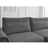 Bobochic Paris Siva kotna sedežna garnitura Aden – | Shoptok.si