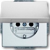 Busch-Jaeger vtičnica aluminijast vložek s pokrovom na tečajih 20 EUK-83, (20859583) | Shoptok.si