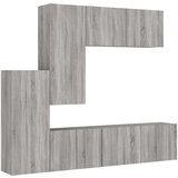  Komplet TV omaric 5-delni siva sonoma inženirski les | Shoptok.si