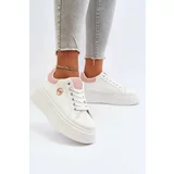 Kesi Women's White Eshen Platform Sneakers