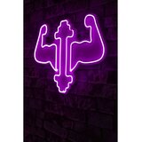Wallity Dekorativno LED osvetljenje Gym Dumbbells WorkOut, Ljubičasto | ePonuda.com