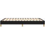  Okvir za krevet s oprugom crni 140x200 cm od tkanine | shoptok.hr