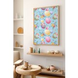 WALLXPERT Arteastermodel15-3348 Višenamenska Dekorativna Slika u Ram | Eponuda.com
