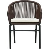  7-dijelni vrtni blagovaonski set smeđi | shoptok.hr