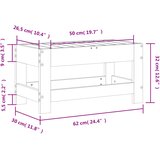  Vrtni tabure 62 x 30 x 32 cm od masivne borovine | shoptok.hr