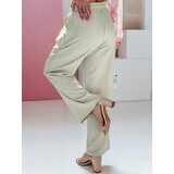 DStreet Spodnie damskie wide leg MILLIVIO khaki | shoptok.hr