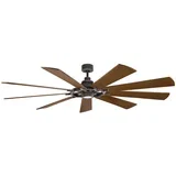 STROPNI VENTILATOR Gentry /1300 lm/3000 K//