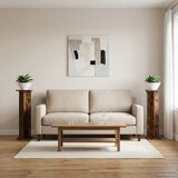  Stalak za biljke 2 pcs Dimljeni Hrast 25 x 25,5 x 100,5 cm | shoptok.hr