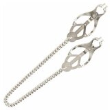 Push prsne sponke z verižico Chain Nipple Clover Clamps | Shoptok.si