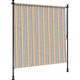  Vanjska roleta žuto-bijela 200 x 270 cm od tkanine i čelika | Eponuda.com