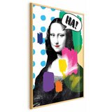  Plakat - Mona Lisa Pop-Art 29.7x42 Zlatni okvir | shoptok.hr