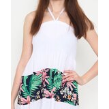 Resti Women's white floral midi dress - Clothing | Shoptok.si
