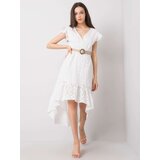 Och Bella Dress-TW-SK-BI-25482.20-white Cene