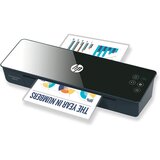 Brez znamke HP PRO LAMINATOR 600 A3, Warm /Cold, Speed 60 cm /min + 15 pouches: 3xA4, 4xA5, 4xA6, 4xB-CARD, black | shoptok.hr