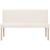  Klupa od umjetne kože 139,5 cm krem | shoptok.hr