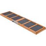 Rampa za pse siva 120 x 30 cm od masivne jelovine | Eponuda.ba