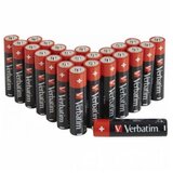  Baterija VERBATIM AA Alkalna AA-LR6 (LR06) BLISTER 24kom Cene