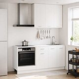  Kuhinjska jedinica LYON 5 kom. Bijela Konstruirano drvo | shoptok.hr