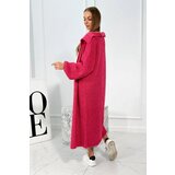 Kesi Mohair sweater with stand-up collar in fuchsia color | Shoptok.si