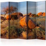  Paravan u 5 dijelova - African landscape Namibia II [Room Dividers] 225x172 Cijene