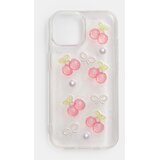 Sinsay Maskica za iPhone 13/14 s motivom trešanja i mašni | shoptok.hr