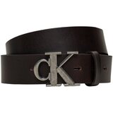 Calvin Klein Jeans ROUND MONO PLAQUE LTHR 35MM K50K512068 Smeđa cijene