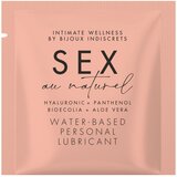Bijoux Indiscrets Sex Au Naturel Hyaluronic + Panthenol + Bioecolia + Aloe Vera Water-Based Personal Lubricant Sachette 2ml | Shoptok.si