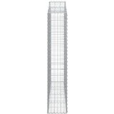 Lučne gabionske košare 5 kom 200x30x160/180cm pocinčano željezo | shoptok.hr