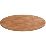vidaXL Okrugla stolna ploča smeđa Ø40x1,5 cm tretirana hrastovina | shoptok.hr