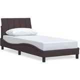  Okvir za krevet bez madraca Hanko tamnosmeđi 80x200 cm od tkanine | shoptok.hr