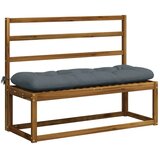  Jastučić za klupu VIANEN 100% poliester Plava 110 x 40 x 12 cm - Plava 110 x 40 x 12 cm | shoptok.hr
