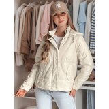 DStreet Kurtka damska przejściowa pikowana MARISSIA biała | shoptok.hr