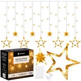  Zvjezdana zavjesa sa 138 LED dioda - Toplo Bijela | shoptok.hr