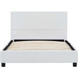  Okvir za krevet od umjetne kože bijeli 90 x 200 cm | shoptok.hr