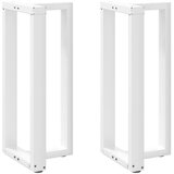  Noge za barski stol T-oblika 2 kom Bijele 50x35x(90-91) cm Čelik | shoptok.hr